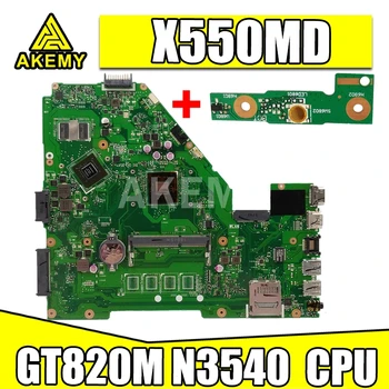 N3540 CPU X550MD GT820M 2GB mainboard X550MD REV 2.0 Asus X550M X552M Y582M X550MD X550MJ Plokštė bandymo Gerai