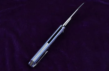 NAKTĮ originalus DT-03 guolių sulankstomas peilis vg10 plieno, titano lydinio rankena lauko kempingas medžioklės, žvejybos EDC įrankis