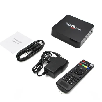 Namų 4K Android 10.0 Smart Box 4K HD WiFi RK3229 Quad Core Media Player, Smart TV, Android TV Box 1G+8G Android TV Box