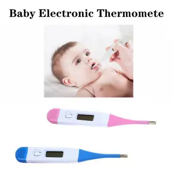 Namų Skaitmeninės Elektronikos Termometras Suaugusiųjų Kūdikių Termometras Oraliniam Elektroninių Minkštas Galvos Termometras #
