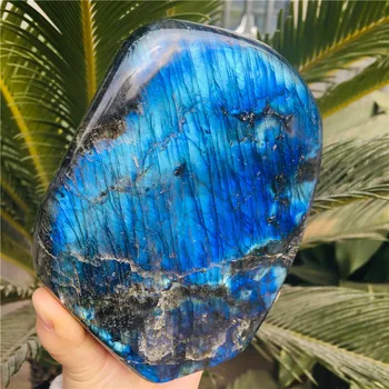 Natūralių kristalų Labradoro mėlynas kvarcas perlas papuošalai gydo Reiki