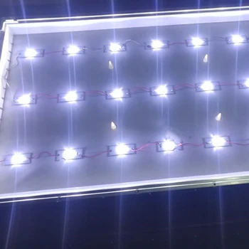 Nauja 3V SMD Lemputė Karoliukai su Optinis Objektyvas Fliter už 32-65 colių LED TELEVIZORIŲ Remontas(50pcs 3V)