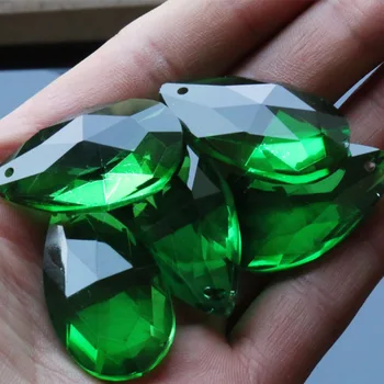 NAUJA Žalia Ašarų Lašas skaidraus Stiklo Crystal Prism 