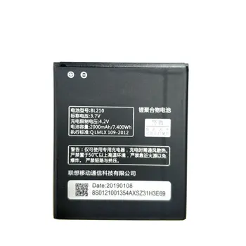 Naujas 2000mAh BL210 Baterija Lenovo S650 S820 S820E mobilųjį telefoną + Sekimo Numerį