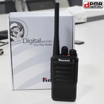 Naujas 308D skaitmeninis walkie talkies telefono kumpis judriojo radijo dPMR nešiojamą talky UHF imtuvas, antena w/žadintuvas įkroviklis adapteris USB