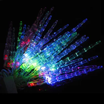 Naujas 5M 28 Vandeniui LED RGB Varveklis Pakabučiai String Šviesos Lauko Pasakų Šviesos Sodas Šalis Kalėdinė Dekoracija -- WWO66