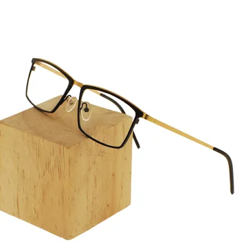 Naujas atvykti aukštos kokybės vyrų mados metalo optinių rėmelių trumparegystė akiniai