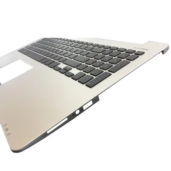 Naujas JAV Nešiojamojo kompiuterio Klaviatūros ASUS S551 K551 S551L R553L S551LN V551 K551L su garsiakalbio Palmrest Viršutinį dangtelį
