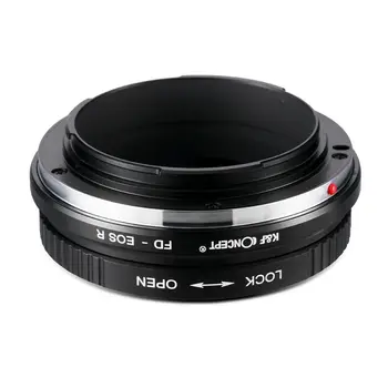 Naujas K&F Sąvoka adapteris Canon FD pritvirtinkite objektyvo į Canon EOS RF fotoaparatas EOS R5 R6 nemokamas pristatymas