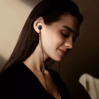 Naujas KOLEGA O-Šviežios Stereo ausinės 3,5 mm Vielos Kontrolės su HD MEMS Mikrofonas, Hi-Res Sertifikavimo Skambinkite triukšmo mažinimo ausų