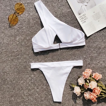 Naujas maudymosi Kostiumėliai Moterims, maudymosi kostiumėlį, Seksualus Bikini Komplektas Kietų Maudymosi Kostiumą, Brazilijos Paplūdimio Push Up Maillot De Bain Femme plaukti kostiumas