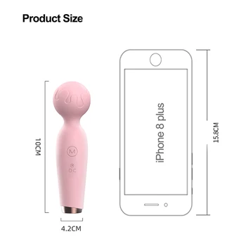 Naujas Mutis-speed Magic USB Įkrovimo Lazdelė AV Vibratorius, Sekso Žaislai, skirtas Moters Klitorio Stimuliatorius G Spot vibruojantis Dildo Suaugusiems