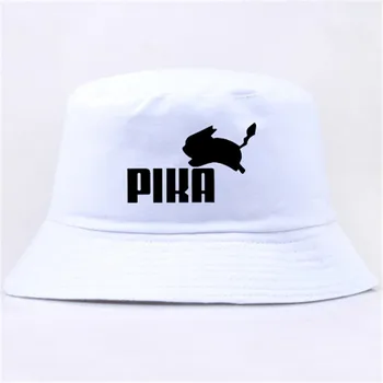 Naujas Prekės ženklas Mados Mielas Pokemon skrybėlę atsitiktinis kibiro kepurę armijos ventiliatorius hip-hop skrybėlę korėjos mados moterų Panama žvejys skrybėlę butas bžūp