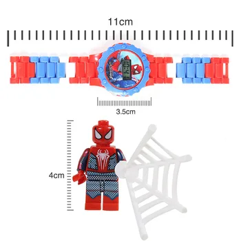 Naujas Stilius Creative Mada Vaikams Žiūrėti Kūrimo Bloką Ninjagoed Marvel Keršytojas Suderinama su Legoed Duomenys Plytų Žaislai