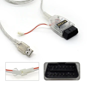 Naujas VAG TACHO USB V5.0 USB Dongle Vagtacho USB Versija V 5.0 už NEC MCU 24C32/24C64