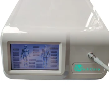 Naujas Valymo sistema, 8 bar ED Nešiojamų smūgio banga įranga Shockwave terapijos Skausmo sveikatos mašina su 5bullets