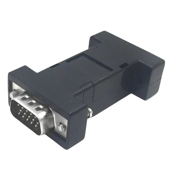 Naujas VGA EM-EDID-HD15 Pass-Through EDID Emuliatorius skirtas Vaizdo Skaldytuvai Jungikliai, Ilgikliai DOM668