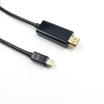 Naujas Vyrų Vyrų 1.8 M, Mini DP, HDMI suderinamus Kabelis Thunderbolt 