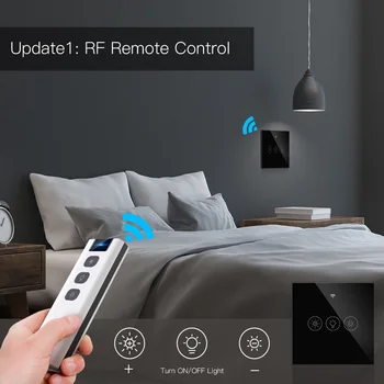 Naujas WiFi RF Smart Šviesos stiprumą 2/3Way Muilti-Kontroliuoti Smart Gyvenimas/Tuya APP Kontrolės Darbai su Alexa 