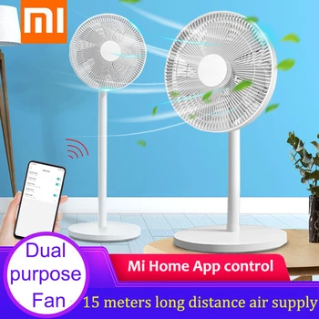 Naujas Xiaomi Mijia Smart Mi Nuolatinis Grindų FanDC Pjedestalo Stovi Nešiojamų Ventiliatoriai Oro Kondicionierius Gamtos Vėjas