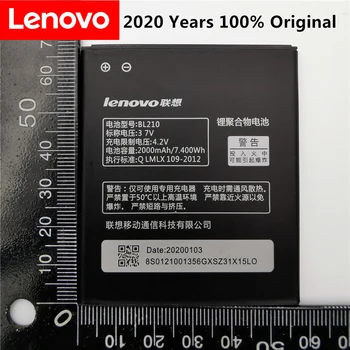Naujausias Originalus, Aukštos Kokybės BL210 Lenovo A536 A606 S820 S820E A750E A770E A656 A766 A658T S650 Telefono baterija Pakeisti