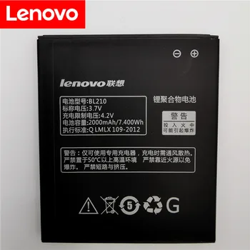 Naujausias Originalus, Aukštos Kokybės BL210 Lenovo A536 A606 S820 S820E A750E A770E A656 A766 A658T S650 Telefono baterija Pakeisti