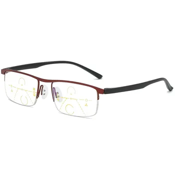 Nauji akiniai skaitymui, su anti-mėlyna šviesa anti-nuovargio skaitymo akiniai progresiniai akiniai skaitymui vyrams ir moterims