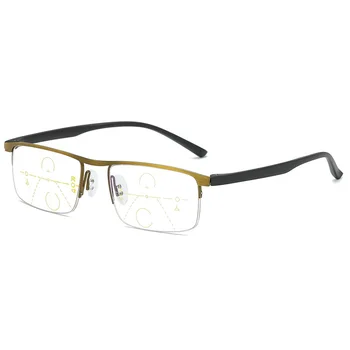 Nauji akiniai skaitymui, su anti-mėlyna šviesa anti-nuovargio skaitymo akiniai progresiniai akiniai skaitymui vyrams ir moterims