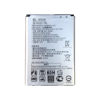 Naujos BL-49JH Telefono Baterija LG K4 / K4 LTE / K130E / K120E / K120 Mobiliojo Telefono Baterijas Bateria