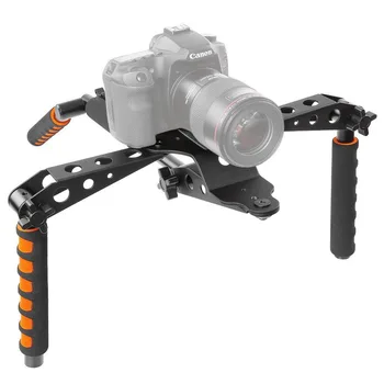 NEEWER DSLR ĮRENGINYS FILMŲ RINKINYS PETIES MOUNT (RAUDONA/Oranžinė/Mėlyna) už Skaitmeninį SLR Fotoaparatą ir Vaizdo kamerą, tokių kaip Canon