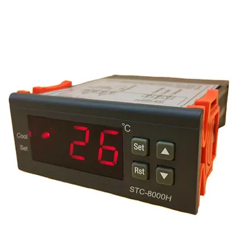 Nemokamas pristatymas Skaitmeninis STC-8000H universalūs Temperatūros Reguliatorius Termostatas Su Jutikliu, Su geriausia kaina