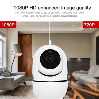 NEOCoolcam Full HD 1080P Tuya Smartlife Mini Wi-fi Kamera su 