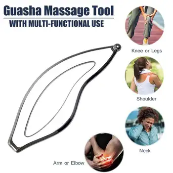 Nerūdijančio Plieno Gua Sha Valdybos Vadovas Raumenis Massager Atsipalaidavimo Skausmo gydymo Įstaigą Prekių Fizinės Sumažinti Minkštųjų Audinių Scr Z4Y8