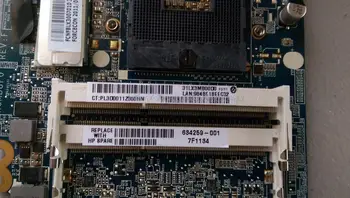 Nešiojamas Plokštę HP DV7 634259-001 DA0LX3MB8F0 6570/1G Mainboard HM65 DDR3