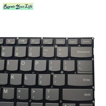 Nešiojamojo kompiuterio klaviatūra JAV lietuvių lenovo 920-13lsk H8000R38J Apšvietimu juoda Apšvietimu originalaus