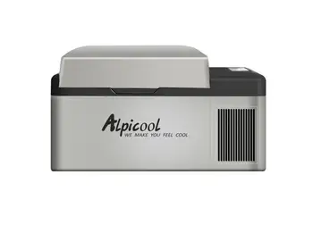 Nešiojamų Alpicool 20L automobilių, namų šaldytuvas, mini šaldytuvas AC100-240V DC12/24V Šalto laikymo lauko buitinių kompresorių