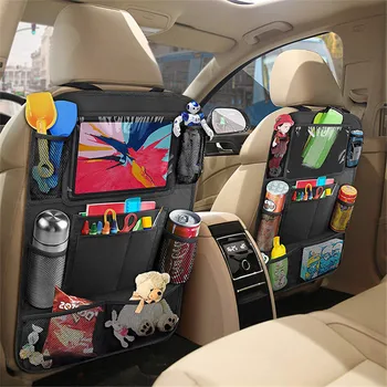 Nešiojamų Multi-function Automobilio Sėdynės atlošo Saugojimo Krepšys Multi-kišenėje Laikymo Maišelis Automobilių Organizatorius, Automobilių Reikmenys
