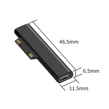 Nešiojamų Paviršiaus Prijungti USB C Tipo Adapteris, Skirtas Paviršiaus Pro 7 6 5 4 Gen 3 Nešiojamas 15V PD Įkrovimas