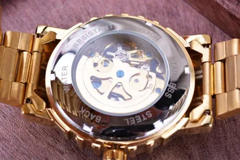 Nugalėtojas 2016 Nauja Serija Pavarų Bezel Mados Atsitiktinis Dizainas Visiškai Aukso Laikrodis Vyrams Top Brand Prabangus Automatinis Laikrodis, Laikrodis Vyrams, Montre