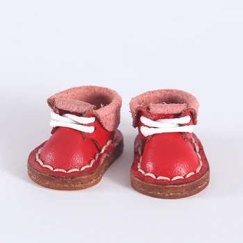Ob11 kūdikių rankų darbo karvės odos batus Ob11 kūdikių bateliai holala batai P9 kieto kūno TGS 1/12 BJD doll batai