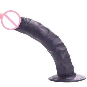 Odos Realistiškas Penis Super Ilgio Dildo Sveikas PVC Lankstus su Galinga Siurbimo Taurės Dirbtinės Varpos Moterų Masturbator Sekso Žaislas