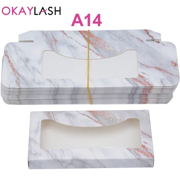 OKAYLASH 2020 Naujausias Mados Juoda Saldus Saldainis Blakstienų Popieriaus Pakuotės, Dėžutės Mielas Cottoncandy Tuščias 3D 25mm Blakstienų Atveju