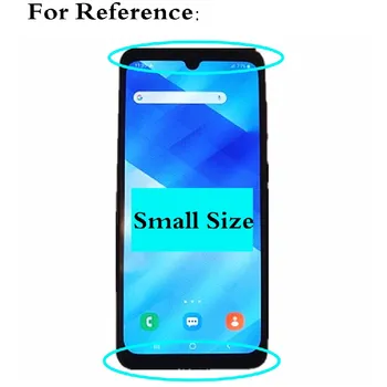 OLED LCD Samsung Galaxy A70 LCD Ekranas Jutiklinis Ekranas Su Rėmo Ekranas Samsung A70 A705 SM-A705F Ekranu Pakeitimas