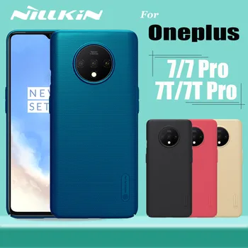 Oneplus 7T Pro Atveju Oneplus 7 Pro Padengti Nillkin Matinio stiklo Matinis apsaugoti kietas PC Telefono Pilnas draudimas Atvejais Vienas Plius 7 7T Pro