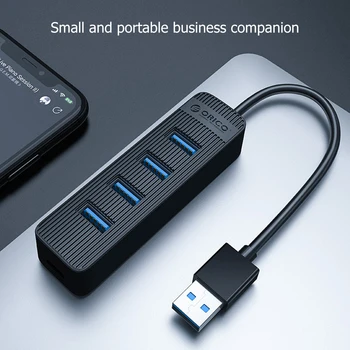 ORICO Multi USB HUB 4/7 Uostų USB3.0 C Tipo STEBULĖS Splitter Su Maitinimo Sąsaja 