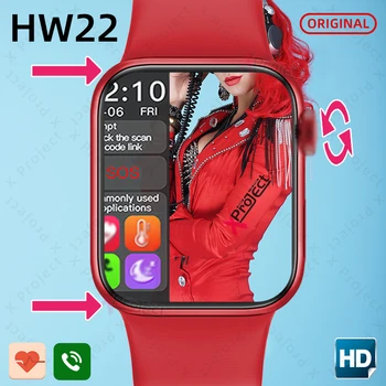 Originalus HW22 Smart Watch Vyrų Fitneso apyrankę Moterų laikrodžiai 