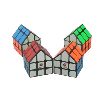 Originalus Karšto Pardavimo CubeTwist Namas Įspūdį 3x3x3 Cubo Magico Magija Galvosūkį 3x3 Rinkti Kubo žaislas Profesinio Mokymo Vaikas žaislas