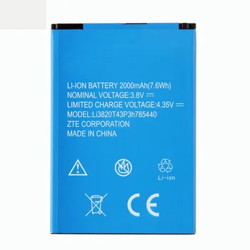 Originalus Li3820T43P3h785440 Telefono baterija ZTE Blade L 370 Ašmenys L2 Plius Akumuliatorius 2000mAh Li3820T43P3h785440