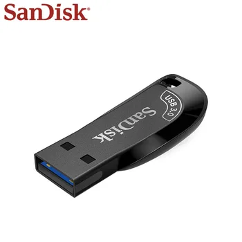 Originalus USB 3.0 Sandisk CZ410 USB Flash Diskas 128GB Iki 100mb/s 32GB 64GB Didelės Spartos Mini U Diską, Atminties kortelę memory Stick Pen Ratai