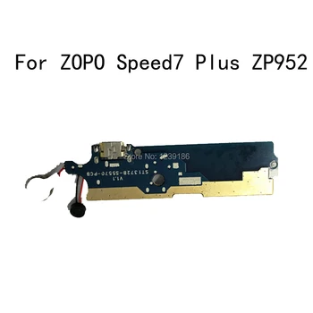 Originalus ZOPO Greitis 7 plius ZP952 USB Kištuku Įkrovimo Dokas USB Įkroviklio Kištuką Valdybos Modulis Vibratorius Su Mikrofonu Remontas, Dalys
